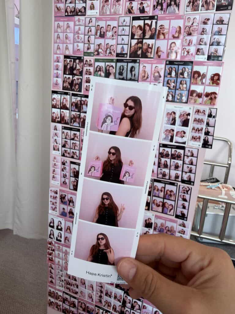 Jasmine Del Toro at Hapa Kristin Melrose Los Angeles Photo Booth March 2026