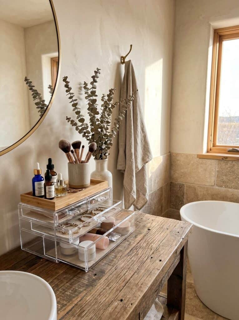 prime deals for an organized bathroom
