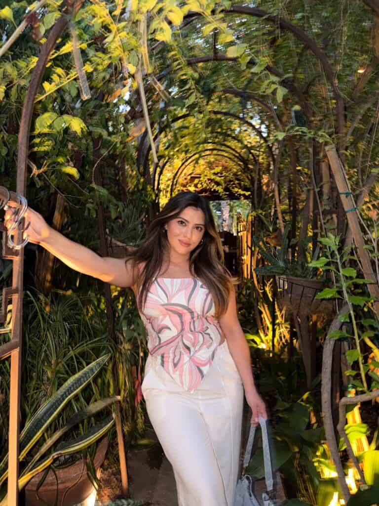 layers of beauty founder showing how to glow from the inside out
