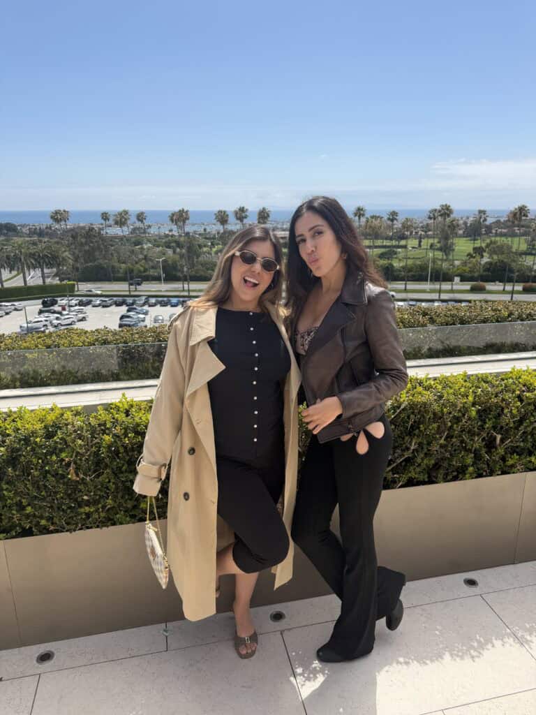 layers of beauty founder showing how to make friends as an adule