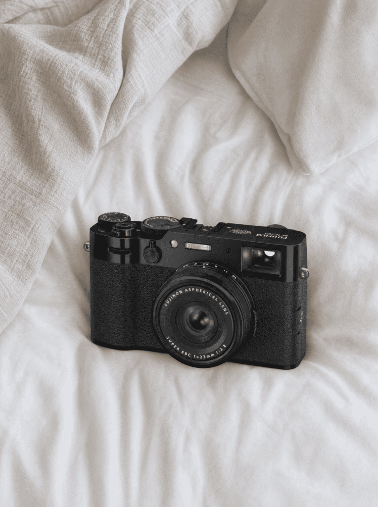 fujifilm x100vi laying flat